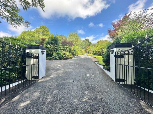 Gated driveway