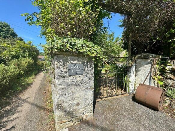 Attractive gated entrance