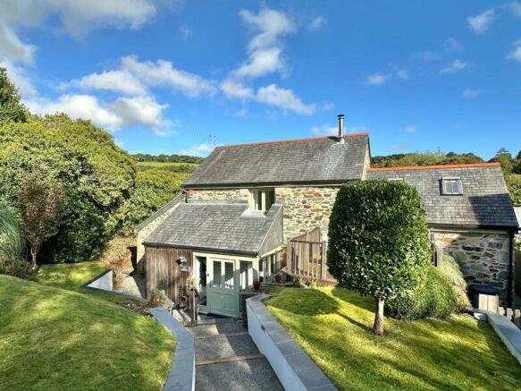 Converted barn in rural setting