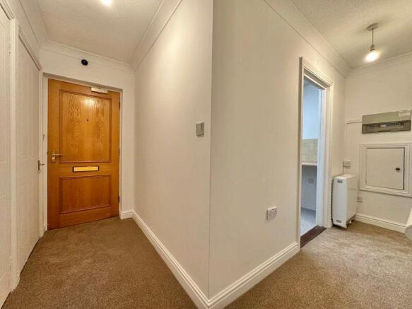 Apartment hallway