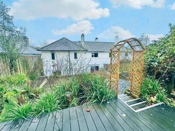 Landscaped rear garden
