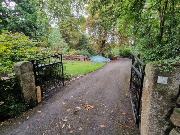 Gated driveway