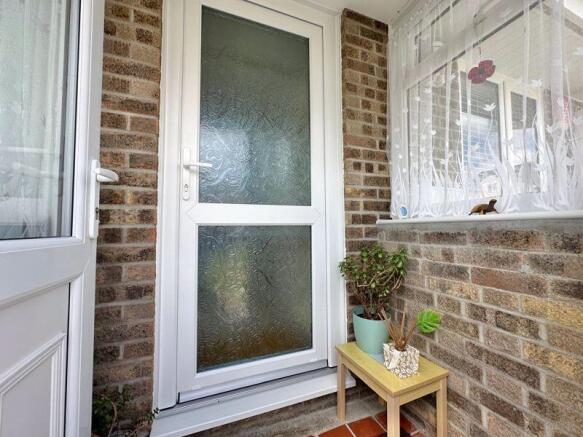 Welcoming porch