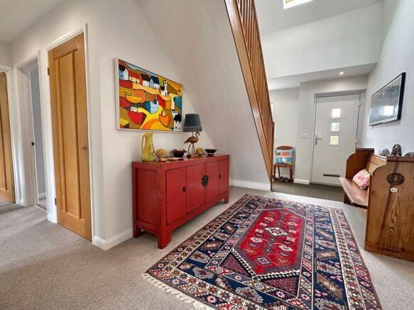 Spacious reception hall