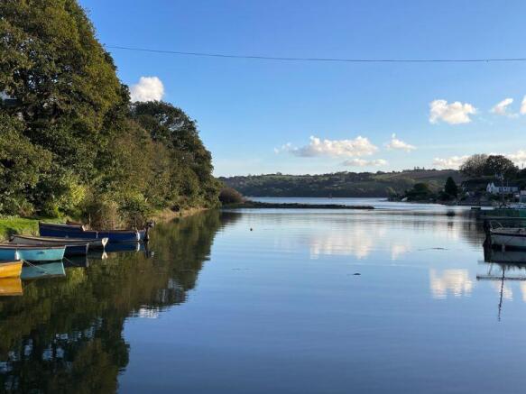 Penpol creek - just across the lane