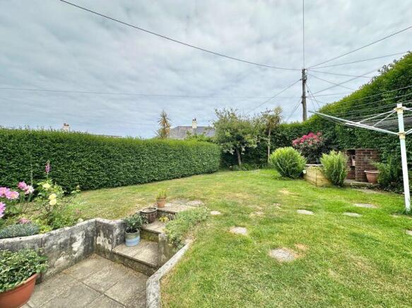 Enclosed rear garden