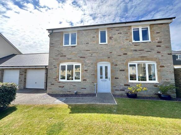 Detached home with attractive stonework