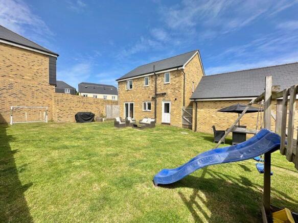 Enclosed rear garden