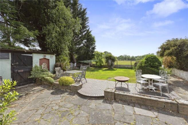 Rear Garden and View