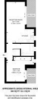 Floorplan area for info only, not for Â£/sq. ft valuation