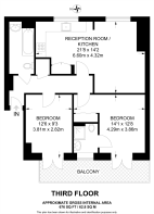 Floorplan area for info only, not for Â£/sq. ft valuation