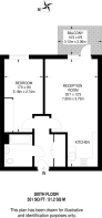 Floorplan area for info only, not for Â£/sq. ft valuation