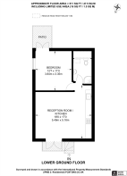 Floorplan area for info only, not for £/sq. ft valuation