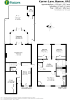 Floorplan area for info only, not for £/sq. ft valuation