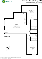 Floorplan area for info only, not for Â£/sq. ft valuation