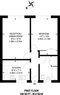 Floorplan area for info only, not for Â£/sq. ft valuation