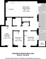 Floorplan area for info only, not for £/sq. ft valuation