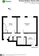 Floorplan area for info only, not for Â£/sq. ft valuation
