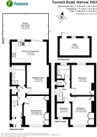 Floorplan area for info only, not for £/sq. ft valuation