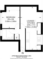 Floorplan area for info only, not for £/sq. ft valuation