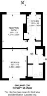 Floorplan area for info only, not for Â£/sq. ft valuation