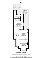 Floorplan area for info only, not for £/sq. ft valuation