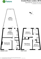 Floorplan area for info only, not for £/sq. ft valuation