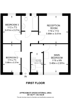 Floorplan area for info only, not for £/sq. ft valuation