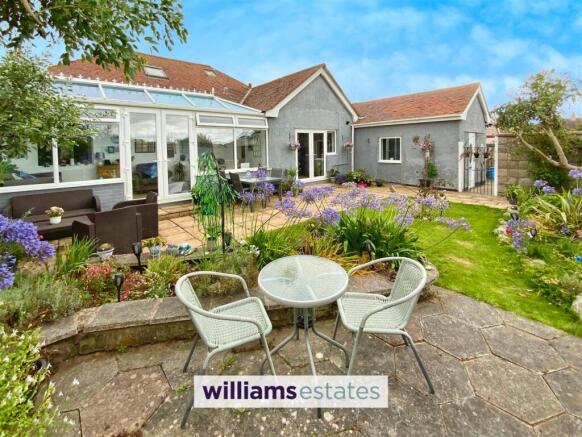 rear garden & patio