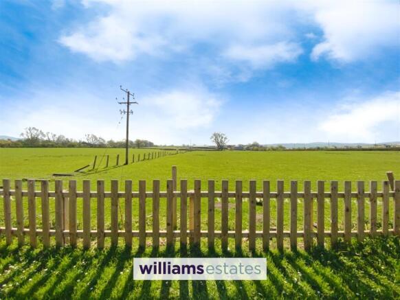 rear views over the fields
