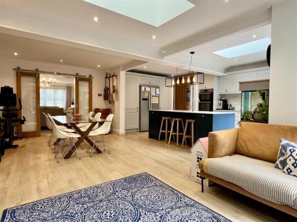 Kitchen, Dining & Family Area