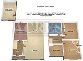 3D floor plan 58 Jerrard Drive, Sutton Coldfield (