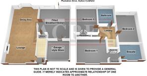 floor plan 3d 33 Plantation Drive, Sutton Coldfiel