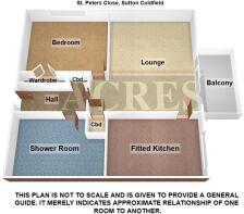 3D floorplan 19 St. Peters Close, Sutton Coldfield