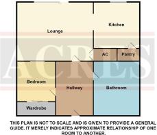 Floor Plan - 1, St Peters Close, Sutton Vesey, Sut