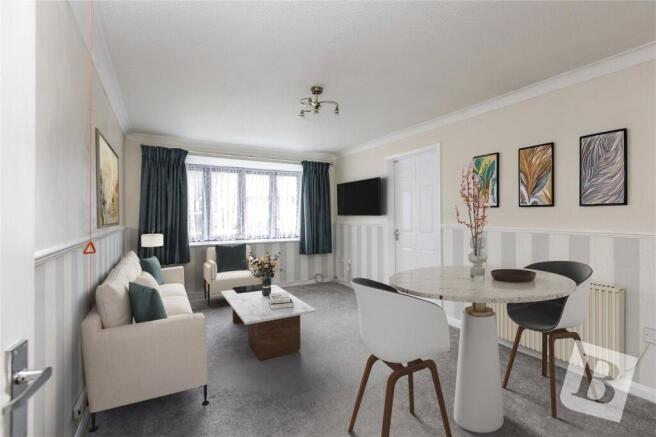Staged Lounge/Diner