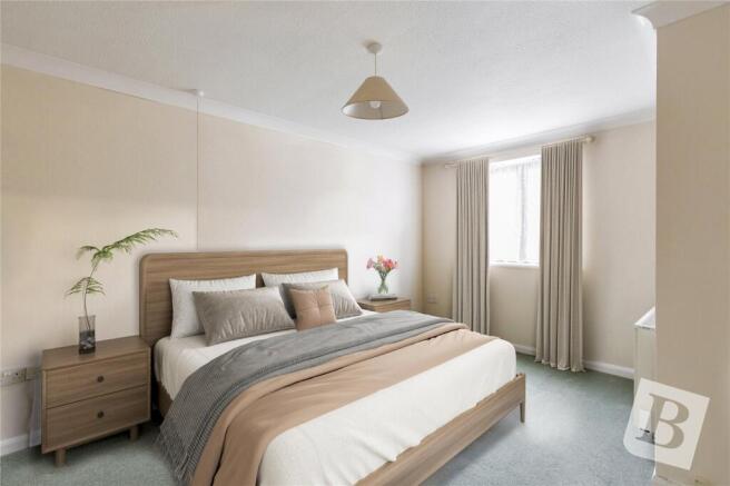 Staged Bedroom