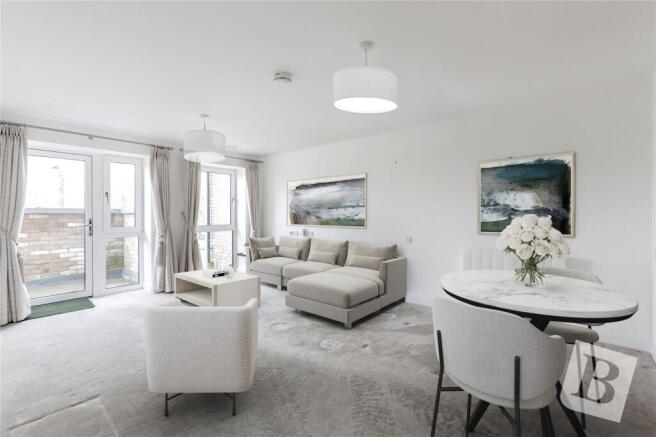 Staged Lounge/Diner
