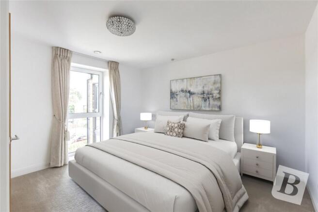 Staged Bedroom