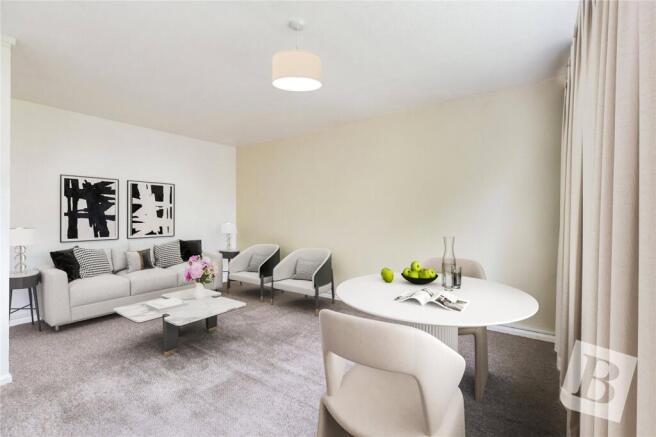 Staged Lounge/Diner
