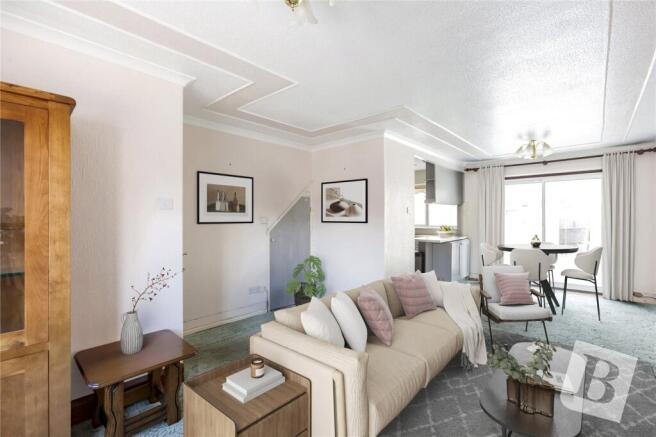 Staged Living Room