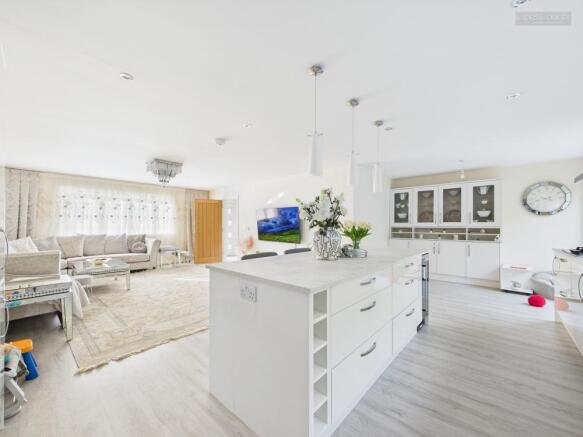 Kitchen/Living/Dining Area