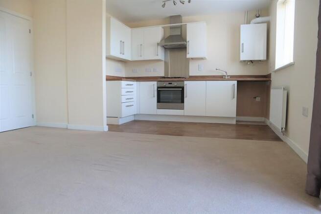 Kitchen/Living/Dining Area