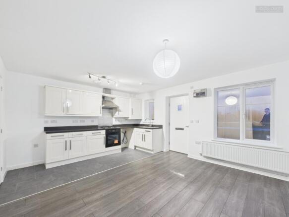 Kitchen/Living/Dining Area