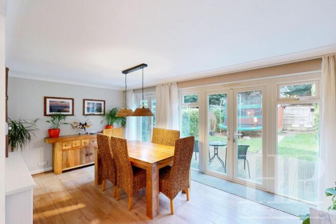 Family room/dining area