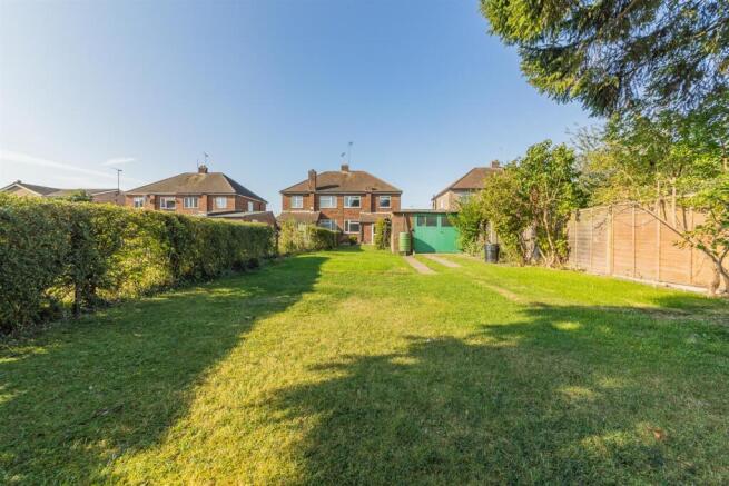 Rear of Property