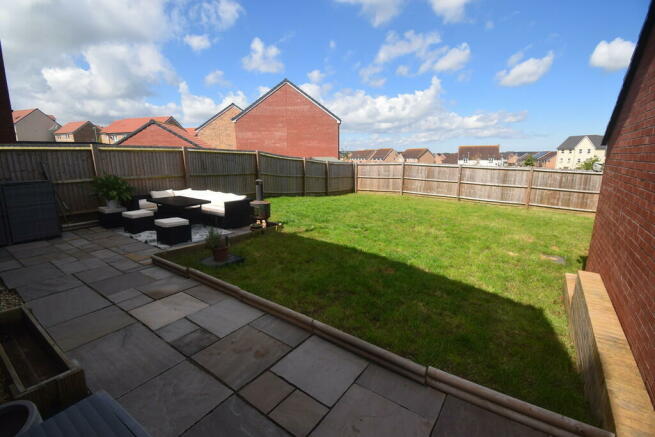 new rear garden