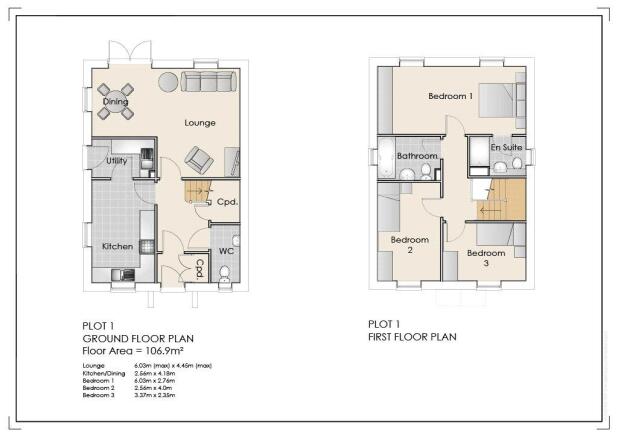 Plot 1 Floor Plan