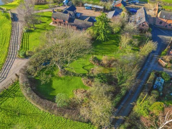Ariel View Of Garden
