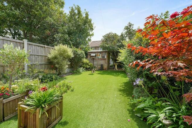 Private rear garden 